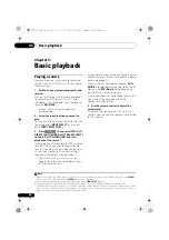 Preview for 46 page of Pioneer Elite VSX-30 Operating Instructions Manual