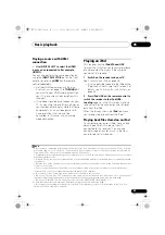 Preview for 47 page of Pioneer Elite VSX-30 Operating Instructions Manual