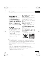 Preview for 49 page of Pioneer Elite VSX-30 Operating Instructions Manual