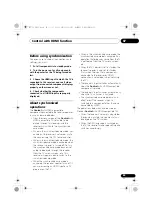 Preview for 69 page of Pioneer Elite VSX-30 Operating Instructions Manual