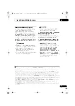 Preview for 91 page of Pioneer Elite VSX-30 Operating Instructions Manual