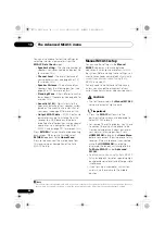 Preview for 94 page of Pioneer Elite VSX-30 Operating Instructions Manual