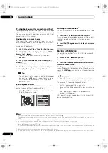 Preview for 42 page of Pioneer Elite VSX-32 Operating Instructions Manual