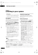 Preview for 52 page of Pioneer Elite VSX-32 Operating Instructions Manual