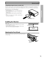 Предварительный просмотр 11 страницы Pioneer Elite VSX-35TX Operating Instructions Manual