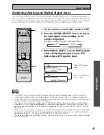 Предварительный просмотр 47 страницы Pioneer Elite VSX-35TX Operating Instructions Manual