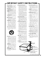 Preview for 3 page of Pioneer Elite VSX-36TX Operating Instructions Manual