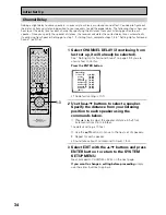 Preview for 34 page of Pioneer Elite VSX-36TX Operating Instructions Manual