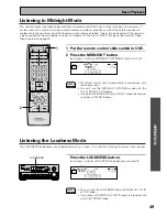 Preview for 49 page of Pioneer Elite VSX-36TX Operating Instructions Manual