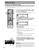 Preview for 54 page of Pioneer Elite VSX-36TX Operating Instructions Manual