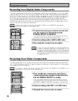 Preview for 70 page of Pioneer Elite VSX-36TX Operating Instructions Manual