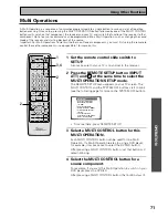 Preview for 71 page of Pioneer Elite VSX-36TX Operating Instructions Manual