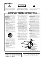 Preview for 3 page of Pioneer Elite VSX-41 Operating Instructions Manual