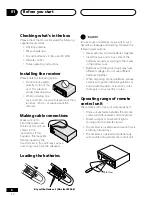 Preview for 6 page of Pioneer Elite VSX-41 Operating Instructions Manual