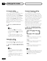 Preview for 38 page of Pioneer Elite VSX-41 Operating Instructions Manual