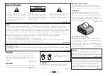 Preview for 2 page of Pioneer Elite VSX-44 Operating Instructions Manual