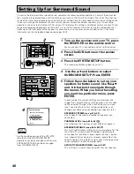 Предварительный просмотр 40 страницы Pioneer Elite VSX-49TX Operating Instructions Manual