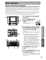 Предварительный просмотр 49 страницы Pioneer Elite VSX-49TX Operating Instructions Manual