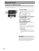 Предварительный просмотр 64 страницы Pioneer Elite VSX-49TX Operating Instructions Manual