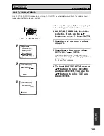 Предварительный просмотр 103 страницы Pioneer Elite VSX-49TX Operating Instructions Manual