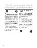 Preview for 4 page of Pioneer Elite VSX-49TXi Operating Instructions Manual