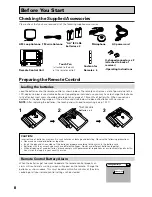 Preview for 8 page of Pioneer Elite VSX-49TXi Operating Instructions Manual