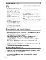 Preview for 18 page of Pioneer Elite VSX-49TXi Operating Instructions Manual