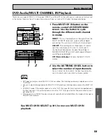 Preview for 59 page of Pioneer Elite VSX-49TXi Operating Instructions Manual