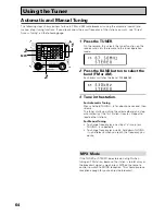 Preview for 64 page of Pioneer Elite VSX-49TXi Operating Instructions Manual