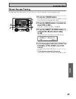 Preview for 65 page of Pioneer Elite VSX-49TXi Operating Instructions Manual