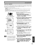 Preview for 101 page of Pioneer Elite VSX-49TXi Operating Instructions Manual