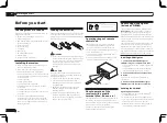 Preview for 6 page of Pioneer Elite VSX-50 Operating Instructions Manual