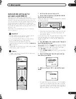 Предварительный просмотр 11 страницы Pioneer Elite VSX-52TX Operating Instructions Manual