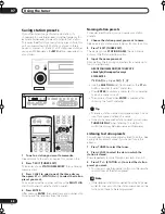 Предварительный просмотр 48 страницы Pioneer Elite VSX-52TX Operating Instructions Manual