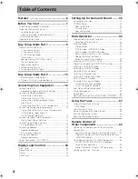 Preview for 4 page of Pioneer Elite VSX-53TX Operating Instructions Manual