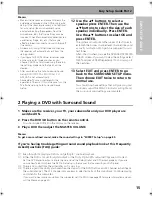 Preview for 15 page of Pioneer Elite VSX-53TX Operating Instructions Manual