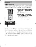 Preview for 44 page of Pioneer Elite VSX-53TX Operating Instructions Manual