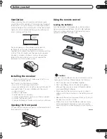 Preview for 7 page of Pioneer Elite VSX-54TX Operating Instructions Manual