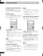 Preview for 40 page of Pioneer Elite VSX-54TX Operating Instructions Manual