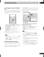 Preview for 41 page of Pioneer Elite VSX-54TX Operating Instructions Manual