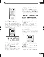 Preview for 47 page of Pioneer Elite VSX-54TX Operating Instructions Manual