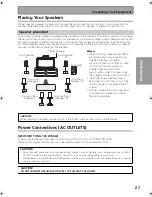 Предварительный просмотр 27 страницы Pioneer Elite VSX-55TXi Operating Instructions Manual