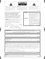 Preview for 2 page of Pioneer Elite VSX-56TXi Operating Instructions Manual