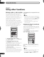 Preview for 62 page of Pioneer Elite VSX-56TXi Operating Instructions Manual