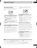 Preview for 29 page of Pioneer Elite VSX-80TXV-S Operating Instructions Manual