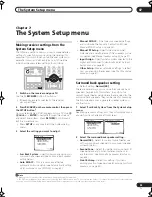 Preview for 33 page of Pioneer Elite VSX-80TXV-S Operating Instructions Manual