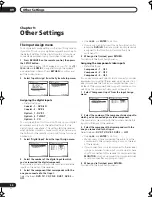 Preview for 50 page of Pioneer Elite VSX-80TXV-S Operating Instructions Manual