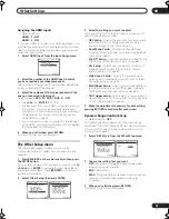 Preview for 51 page of Pioneer Elite VSX-80TXV-S Operating Instructions Manual