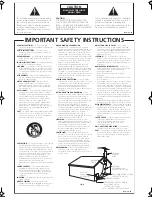 Preview for 3 page of Pioneer Elite VSX-81TXV Operating Instructions Manual