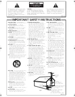 Preview for 3 page of Pioneer Elite VSX-90TXV Operating Instructions Manual